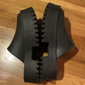 Jeffrey Campbell Bae platform mules